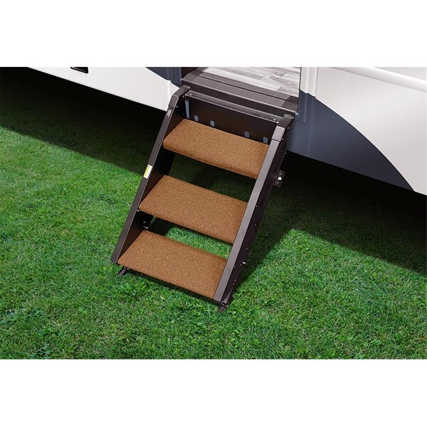 Prest-O-Fit Presto Fit 20243 17.5 in. StepAbove RV Entry Step Rug, Buckskin Brown - 3 Piece P2G-20243 - main
